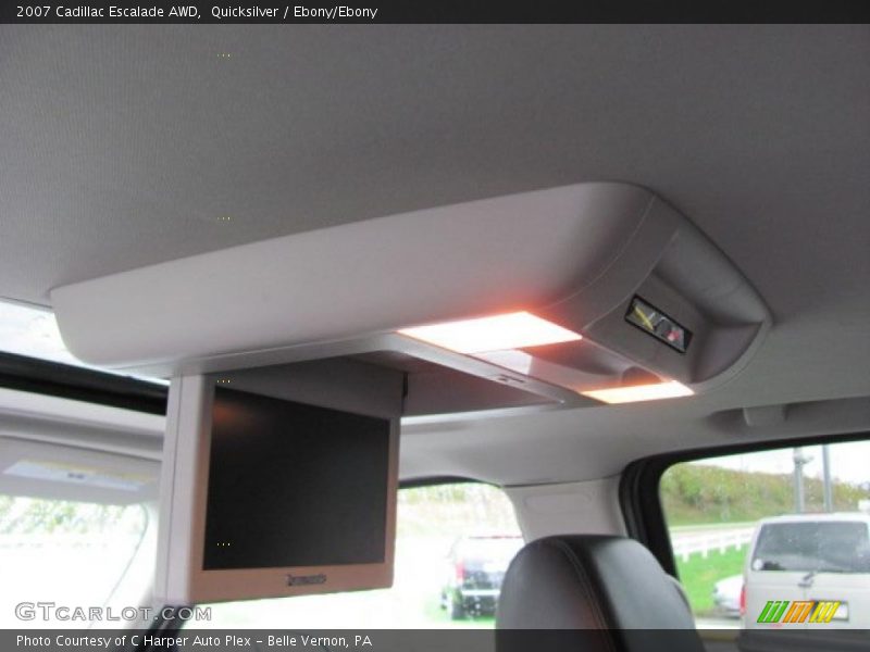 Quicksilver / Ebony/Ebony 2007 Cadillac Escalade AWD