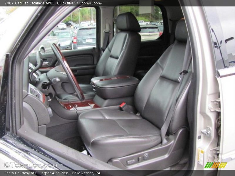 Quicksilver / Ebony/Ebony 2007 Cadillac Escalade AWD