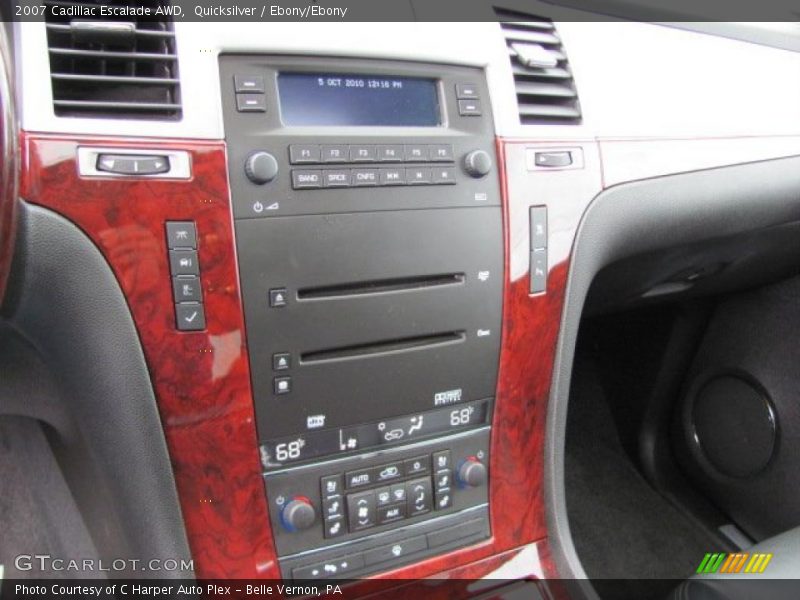 Quicksilver / Ebony/Ebony 2007 Cadillac Escalade AWD