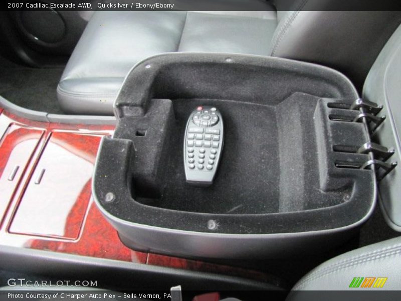 Quicksilver / Ebony/Ebony 2007 Cadillac Escalade AWD