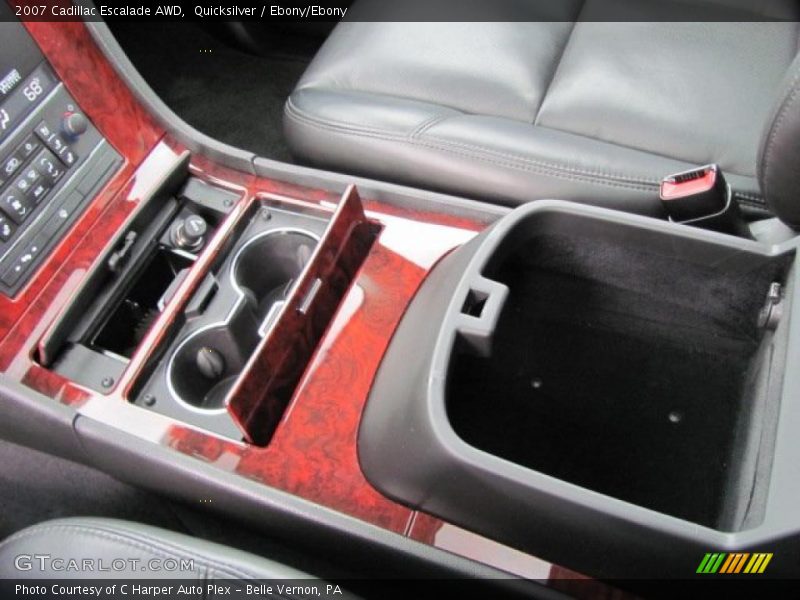 Quicksilver / Ebony/Ebony 2007 Cadillac Escalade AWD