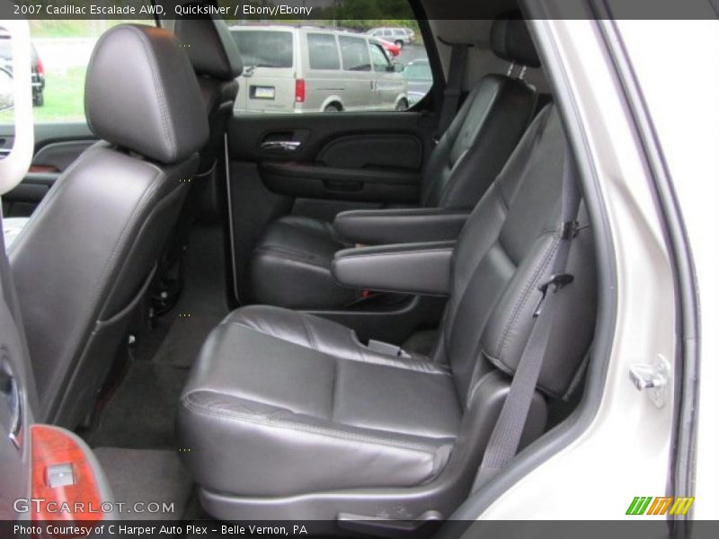 Quicksilver / Ebony/Ebony 2007 Cadillac Escalade AWD