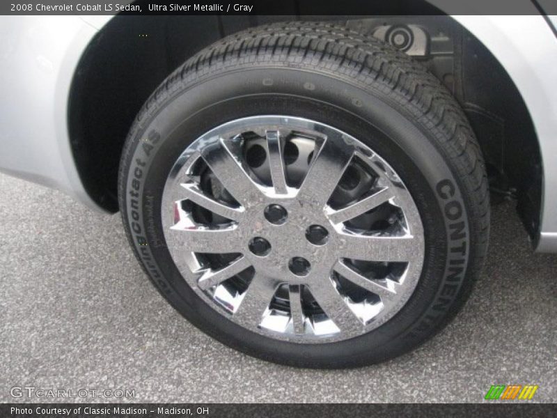 Ultra Silver Metallic / Gray 2008 Chevrolet Cobalt LS Sedan