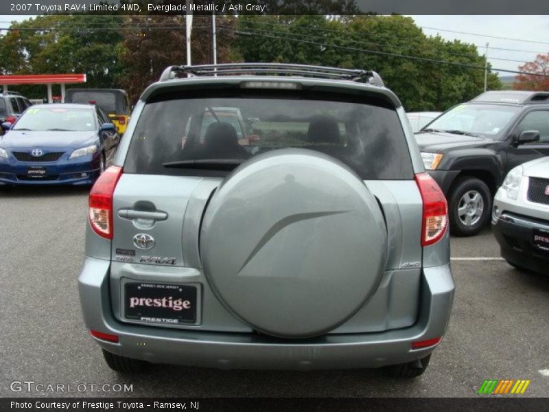 Everglade Metallic / Ash Gray 2007 Toyota RAV4 Limited 4WD