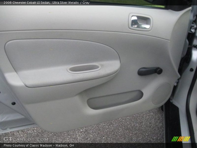 Ultra Silver Metallic / Gray 2008 Chevrolet Cobalt LS Sedan