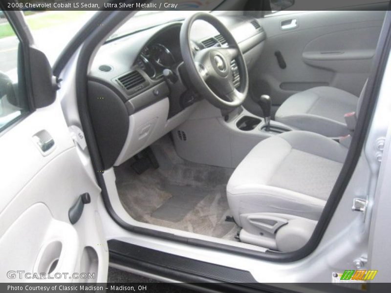 Ultra Silver Metallic / Gray 2008 Chevrolet Cobalt LS Sedan