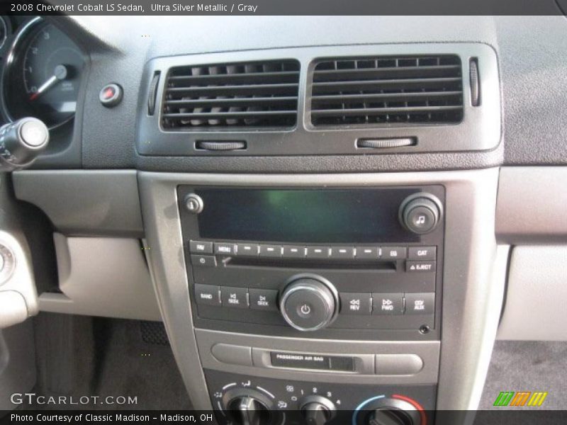 Ultra Silver Metallic / Gray 2008 Chevrolet Cobalt LS Sedan