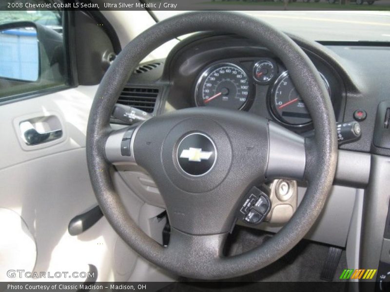 Ultra Silver Metallic / Gray 2008 Chevrolet Cobalt LS Sedan