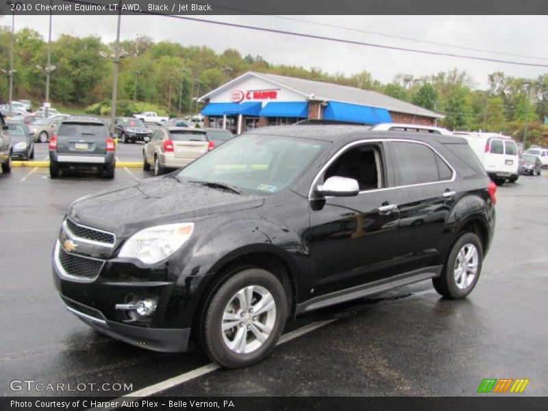 Black / Jet Black 2010 Chevrolet Equinox LT AWD