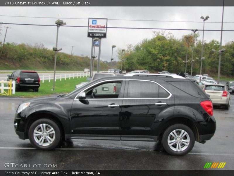 Black / Jet Black 2010 Chevrolet Equinox LT AWD