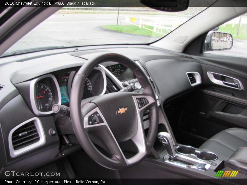 Black / Jet Black 2010 Chevrolet Equinox LT AWD