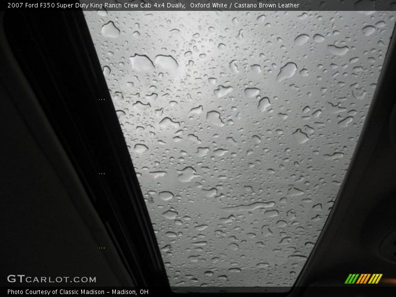 Oxford White / Castano Brown Leather 2007 Ford F350 Super Duty King Ranch Crew Cab 4x4 Dually