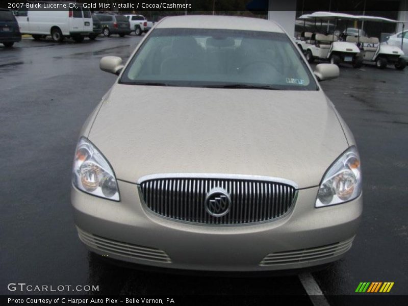 Gold Mist Metallic / Cocoa/Cashmere 2007 Buick Lucerne CX