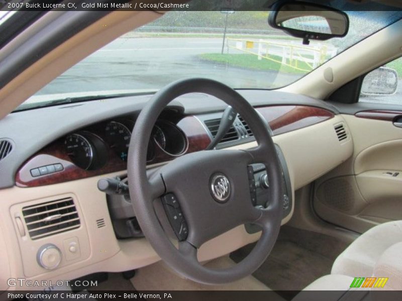 Dashboard of 2007 Lucerne CX