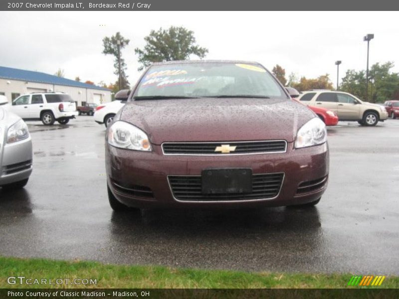 Bordeaux Red / Gray 2007 Chevrolet Impala LT