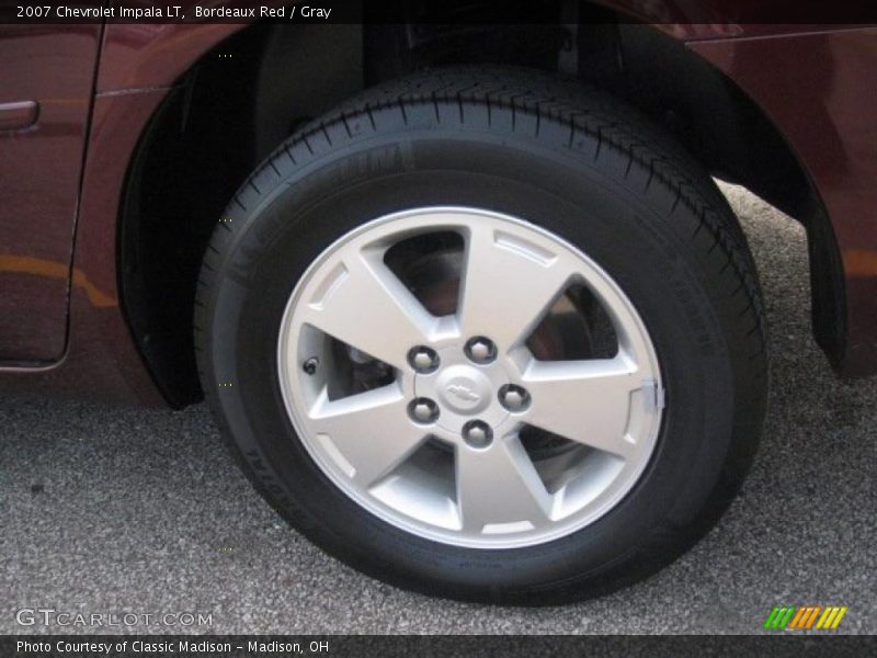 Bordeaux Red / Gray 2007 Chevrolet Impala LT