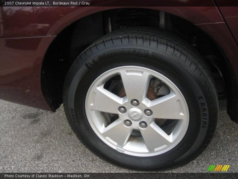 Bordeaux Red / Gray 2007 Chevrolet Impala LT