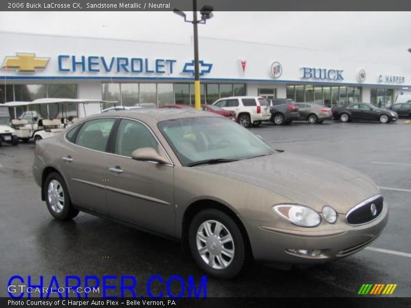 Sandstone Metallic / Neutral 2006 Buick LaCrosse CX