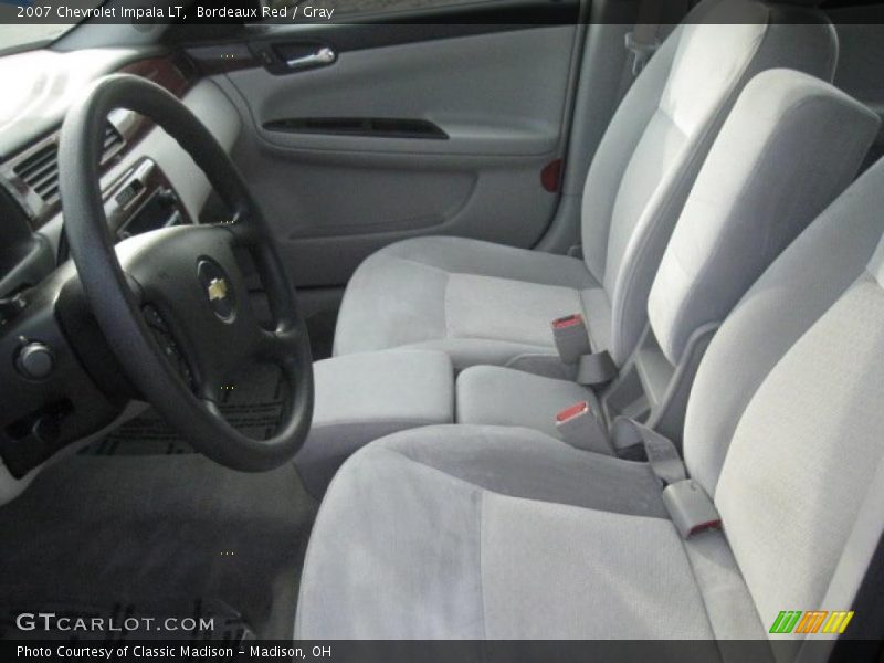 Bordeaux Red / Gray 2007 Chevrolet Impala LT