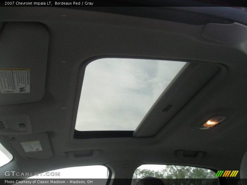 Bordeaux Red / Gray 2007 Chevrolet Impala LT