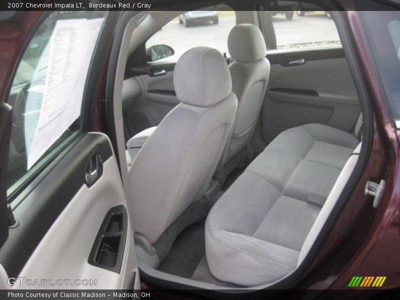 Bordeaux Red / Gray 2007 Chevrolet Impala LT