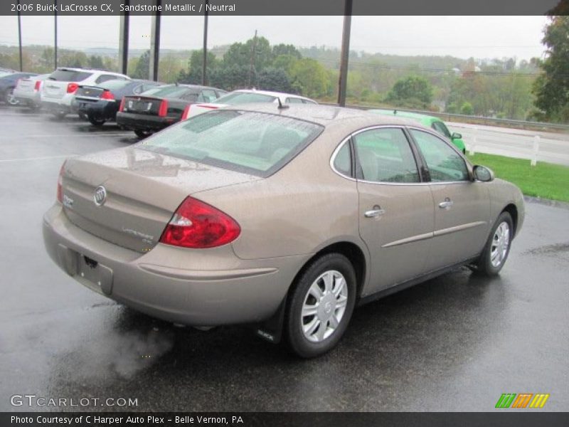 Sandstone Metallic / Neutral 2006 Buick LaCrosse CX