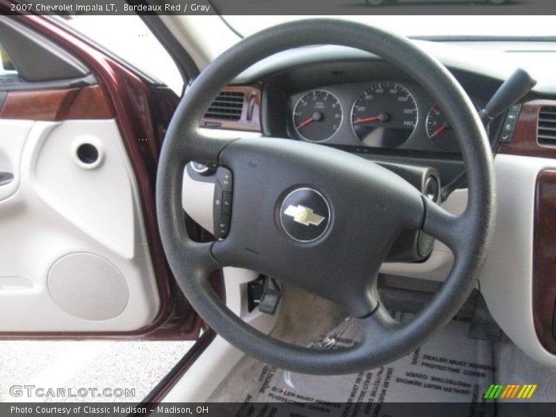 Bordeaux Red / Gray 2007 Chevrolet Impala LT