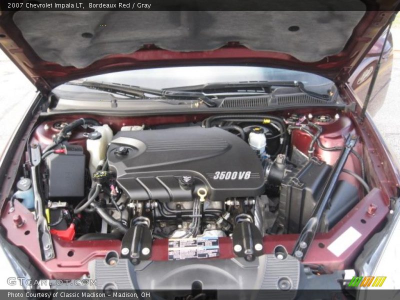 Bordeaux Red / Gray 2007 Chevrolet Impala LT
