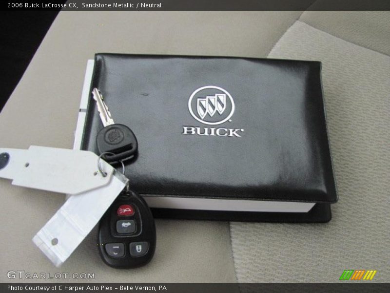 Sandstone Metallic / Neutral 2006 Buick LaCrosse CX