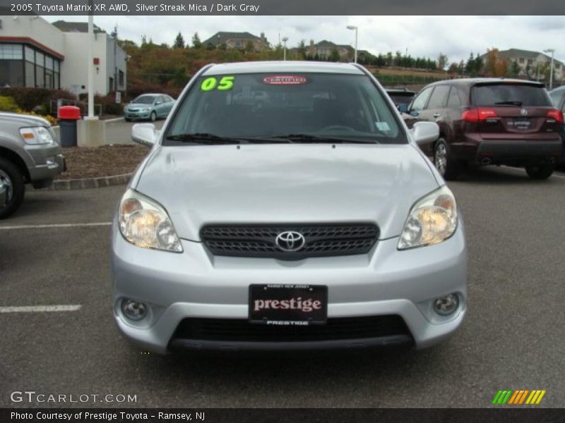 Silver Streak Mica / Dark Gray 2005 Toyota Matrix XR AWD