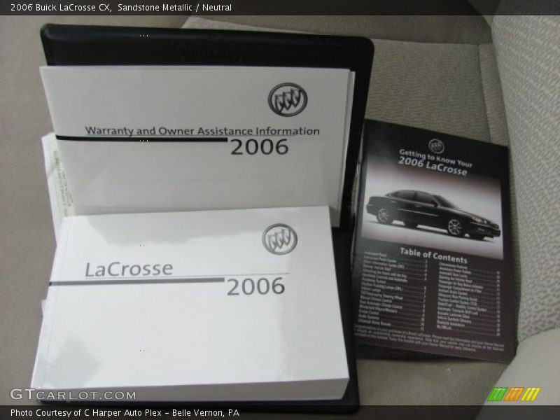 Sandstone Metallic / Neutral 2006 Buick LaCrosse CX