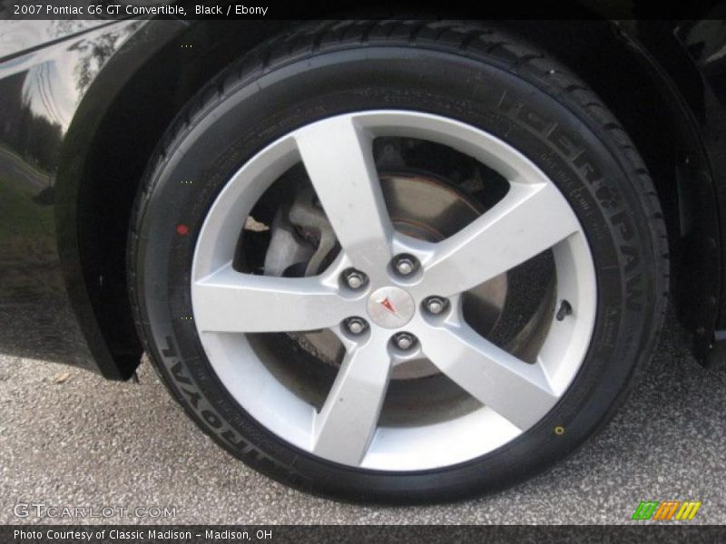 Black / Ebony 2007 Pontiac G6 GT Convertible