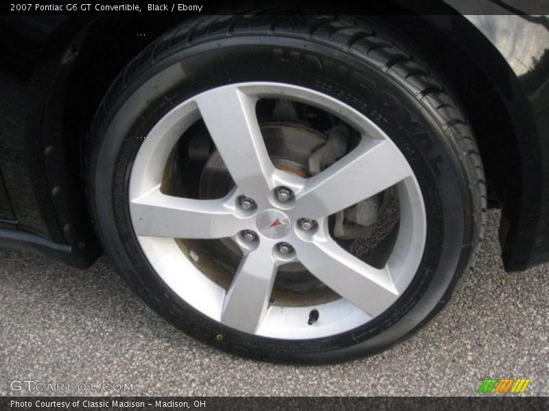 Black / Ebony 2007 Pontiac G6 GT Convertible