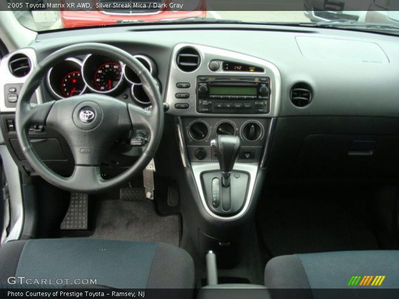 Silver Streak Mica / Dark Gray 2005 Toyota Matrix XR AWD