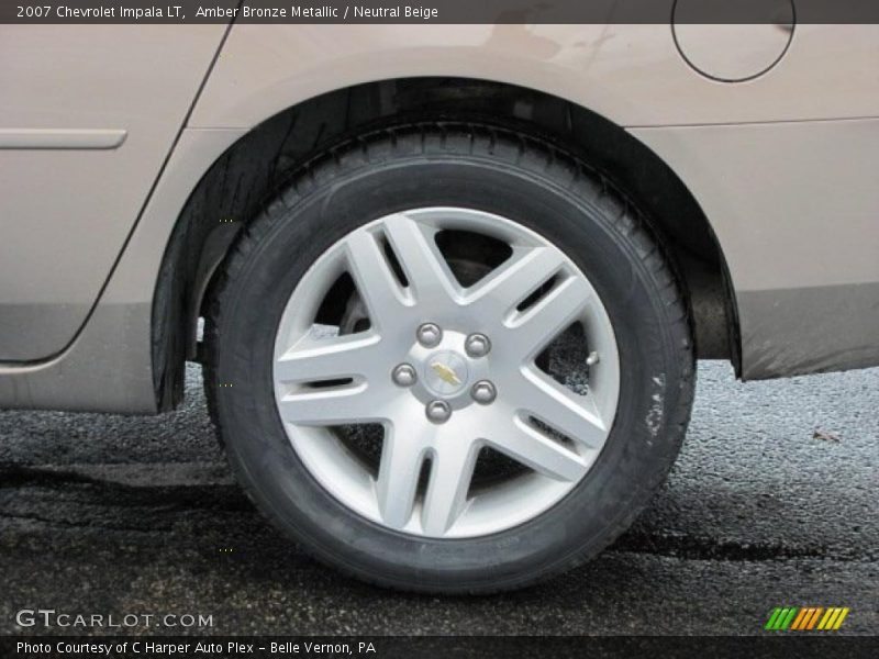 Amber Bronze Metallic / Neutral Beige 2007 Chevrolet Impala LT