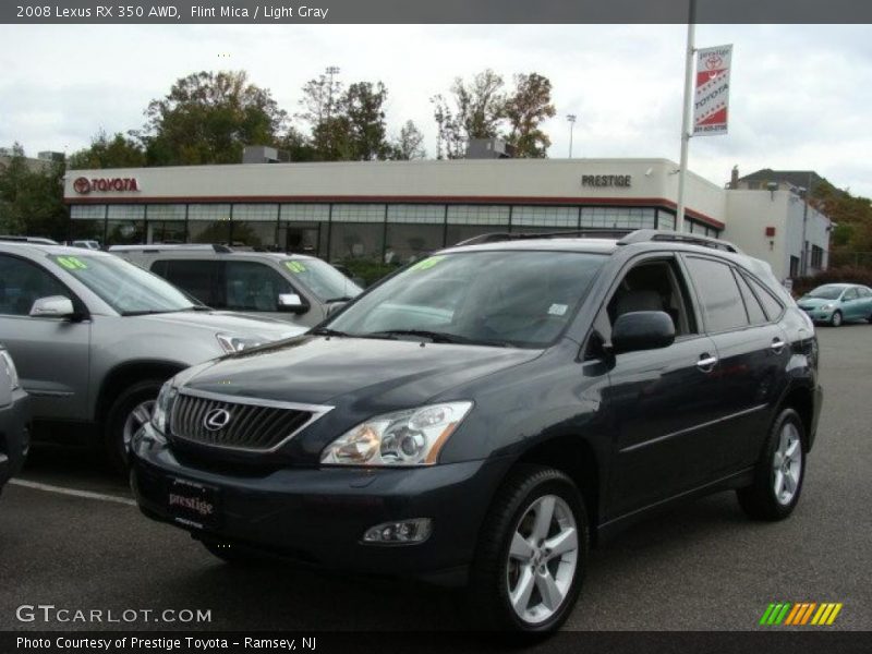 Flint Mica / Light Gray 2008 Lexus RX 350 AWD
