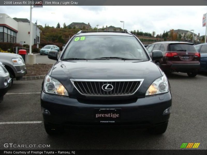 Flint Mica / Light Gray 2008 Lexus RX 350 AWD