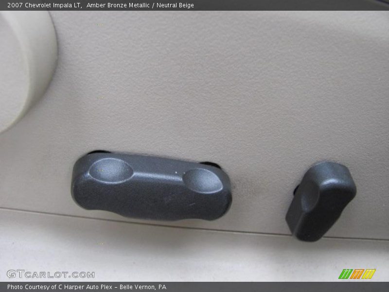 Amber Bronze Metallic / Neutral Beige 2007 Chevrolet Impala LT