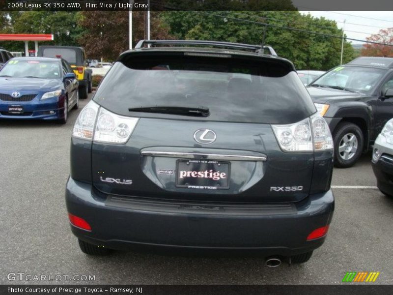 Flint Mica / Light Gray 2008 Lexus RX 350 AWD