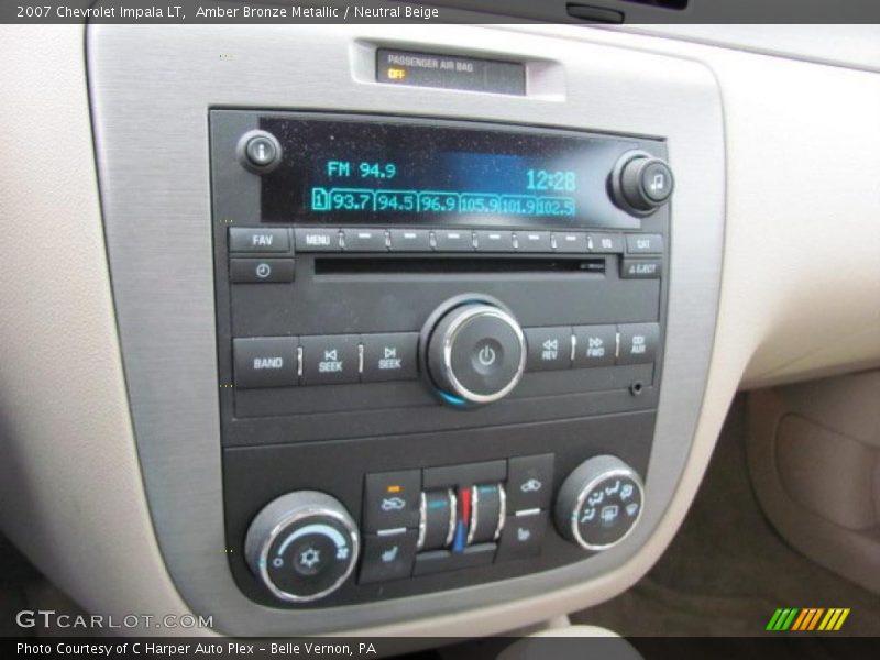 Amber Bronze Metallic / Neutral Beige 2007 Chevrolet Impala LT