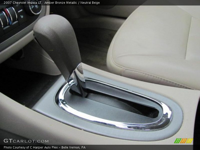 Amber Bronze Metallic / Neutral Beige 2007 Chevrolet Impala LT