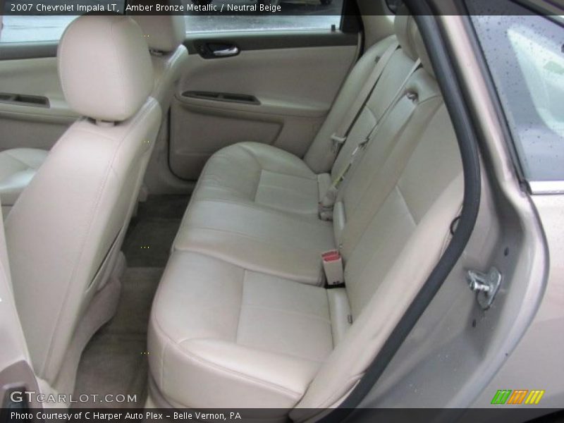 Amber Bronze Metallic / Neutral Beige 2007 Chevrolet Impala LT