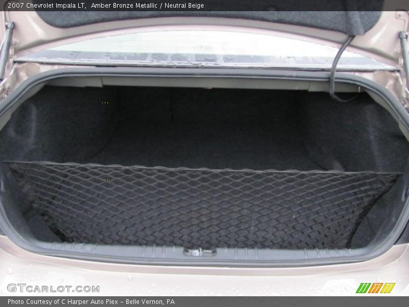 Amber Bronze Metallic / Neutral Beige 2007 Chevrolet Impala LT