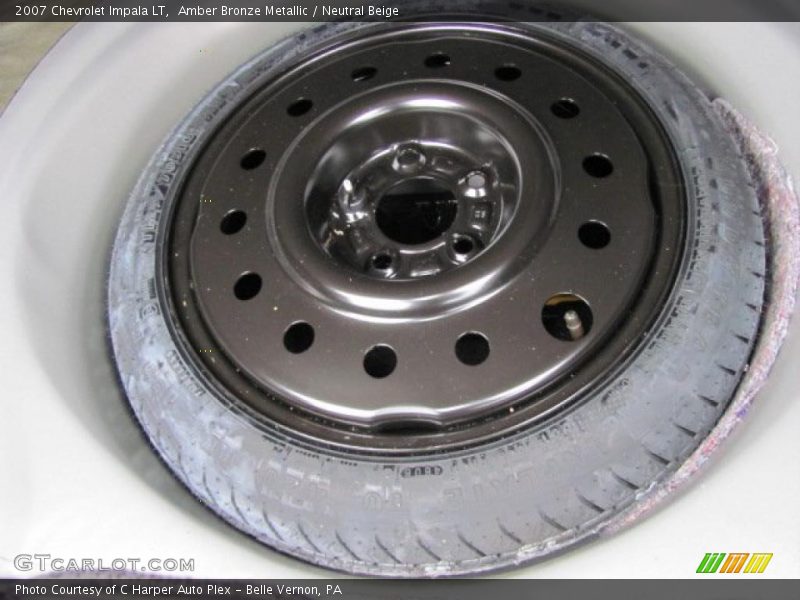 Amber Bronze Metallic / Neutral Beige 2007 Chevrolet Impala LT
