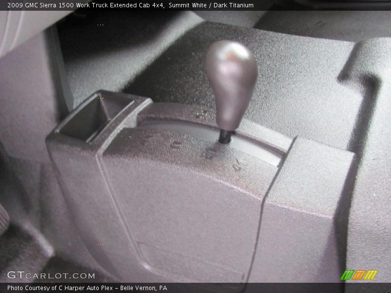 Controls of 2009 Sierra 1500 Work Truck Extended Cab 4x4