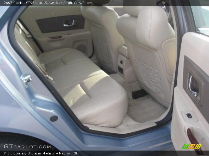 Sunset Blue / Light Gray/Ebony 2007 Cadillac CTS Sedan