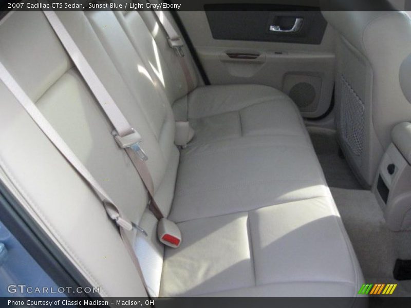 Sunset Blue / Light Gray/Ebony 2007 Cadillac CTS Sedan