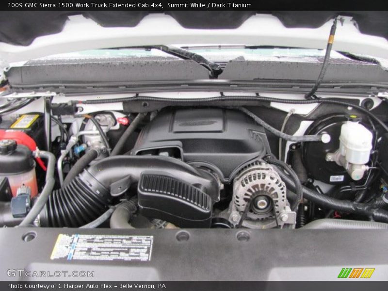  2009 Sierra 1500 Work Truck Extended Cab 4x4 Engine - 4.8 Liter OHV 16-Valve Vortec V8