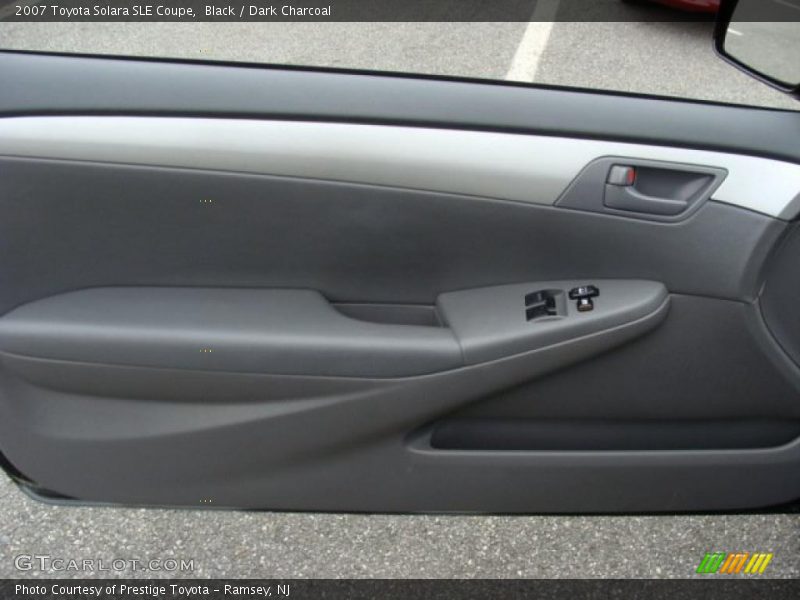 Black / Dark Charcoal 2007 Toyota Solara SLE Coupe