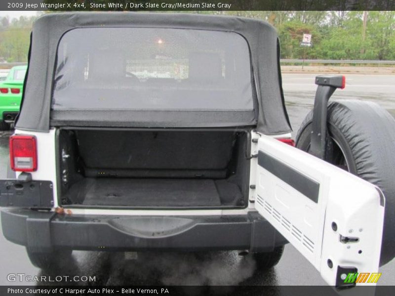 Stone White / Dark Slate Gray/Medium Slate Gray 2009 Jeep Wrangler X 4x4